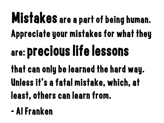 Mistakes