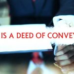 What Is A Deed Of Conveyance