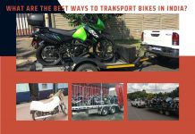 What are the best ways to transport bikes in India? transport bikes